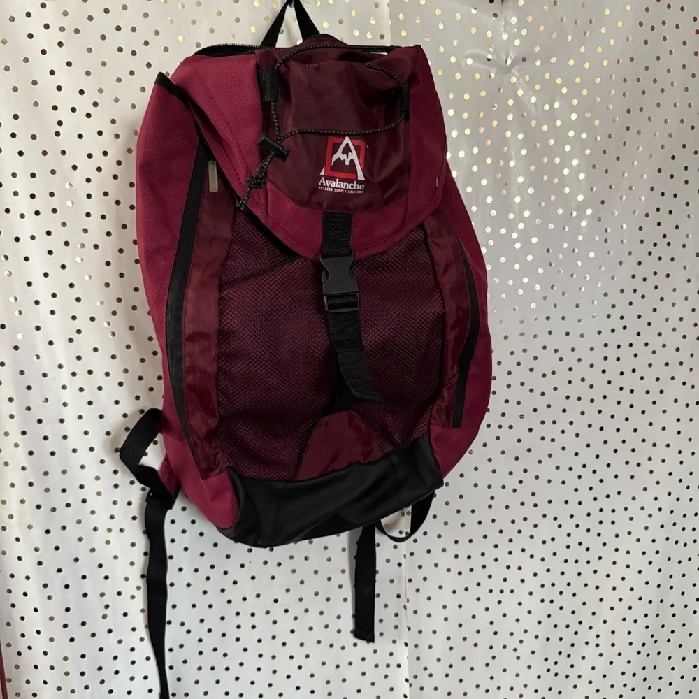 Avalanche Burgundy Backpack